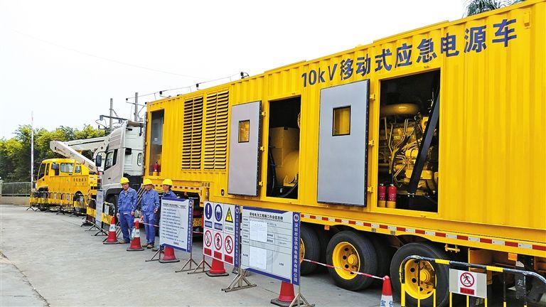 工程搶險(xiǎn)專用發(fā)電車